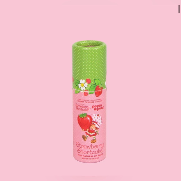 Poppy & Pout Strawberry Shortcake Lip Balm - Picture 1 of 3